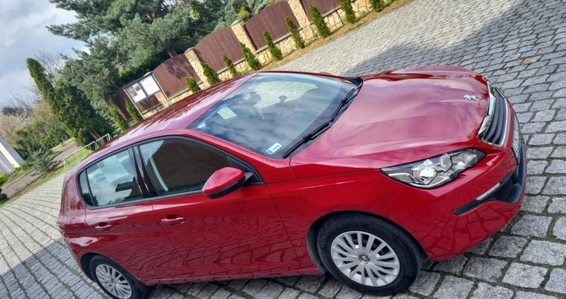 Peugeot 308 cena 31900 przebieg: 112223, rok produkcji 2014 z Oświęcim małe 106